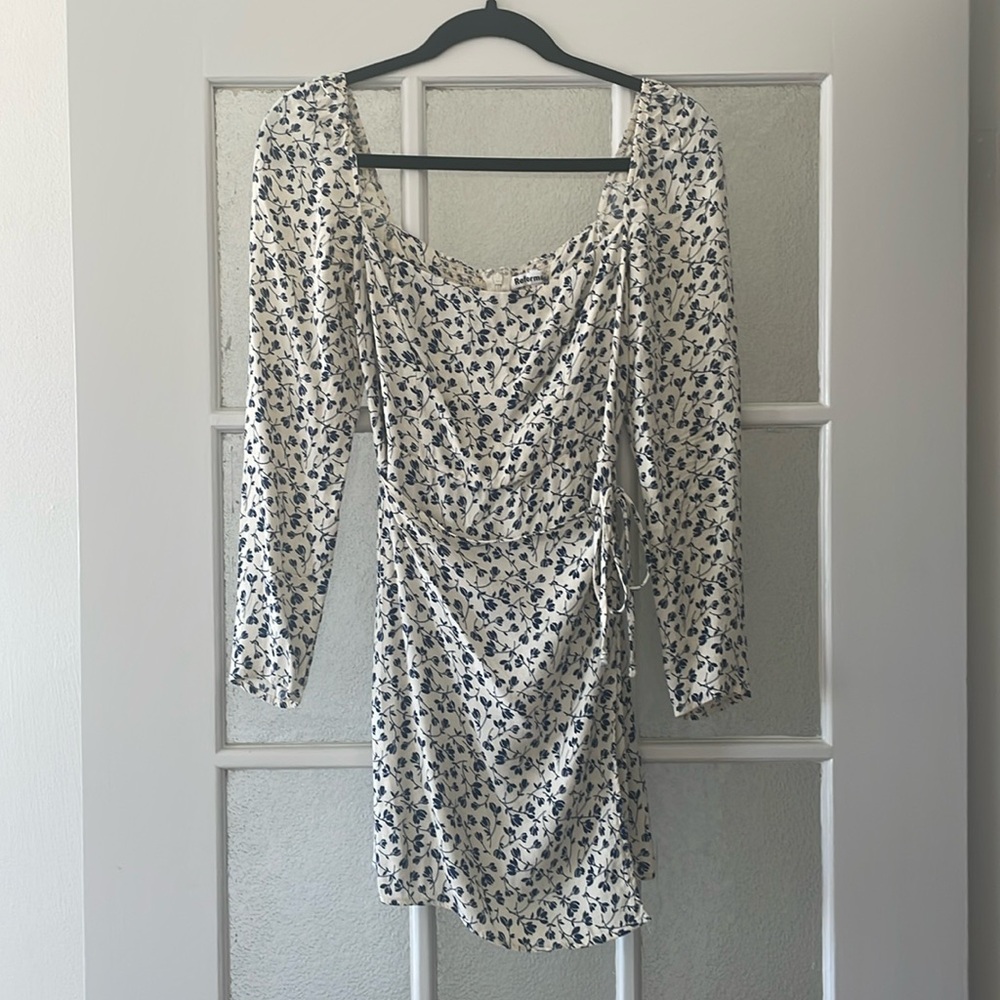 Reformation Rosalie Mini Dress Long Sleeve US Size 2